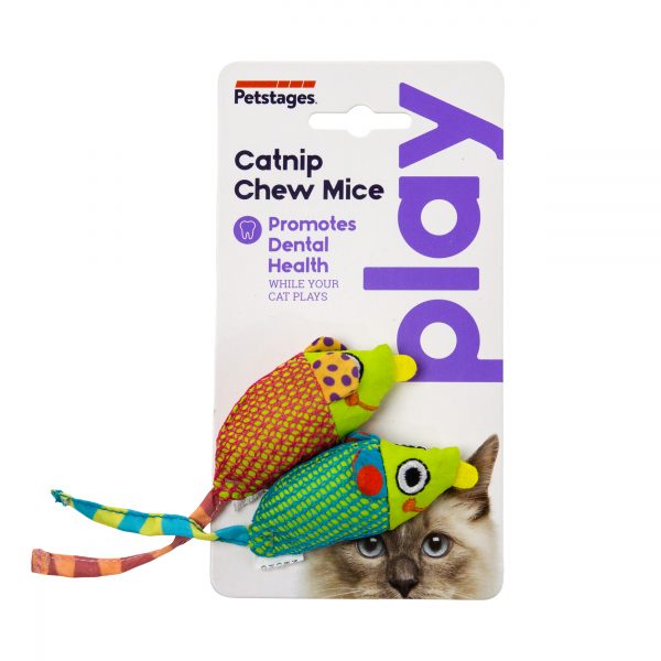 327 Catnip Chew Mice (Prijs per omverpakking a 3 stuks) - Afbeelding 2