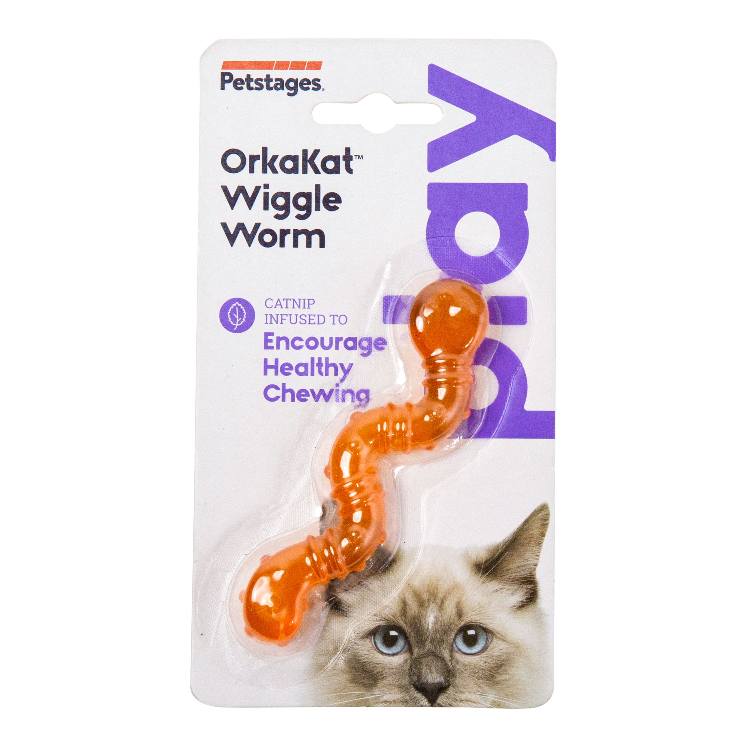 329 Orka Cat Wiggle Worm (Prijs per omverpakking a 3 stuks) - Afbeelding 3