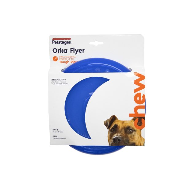68498 Orka Flyer Pet Specialty Blue (Prijs per omverpakking a 3 stuks)