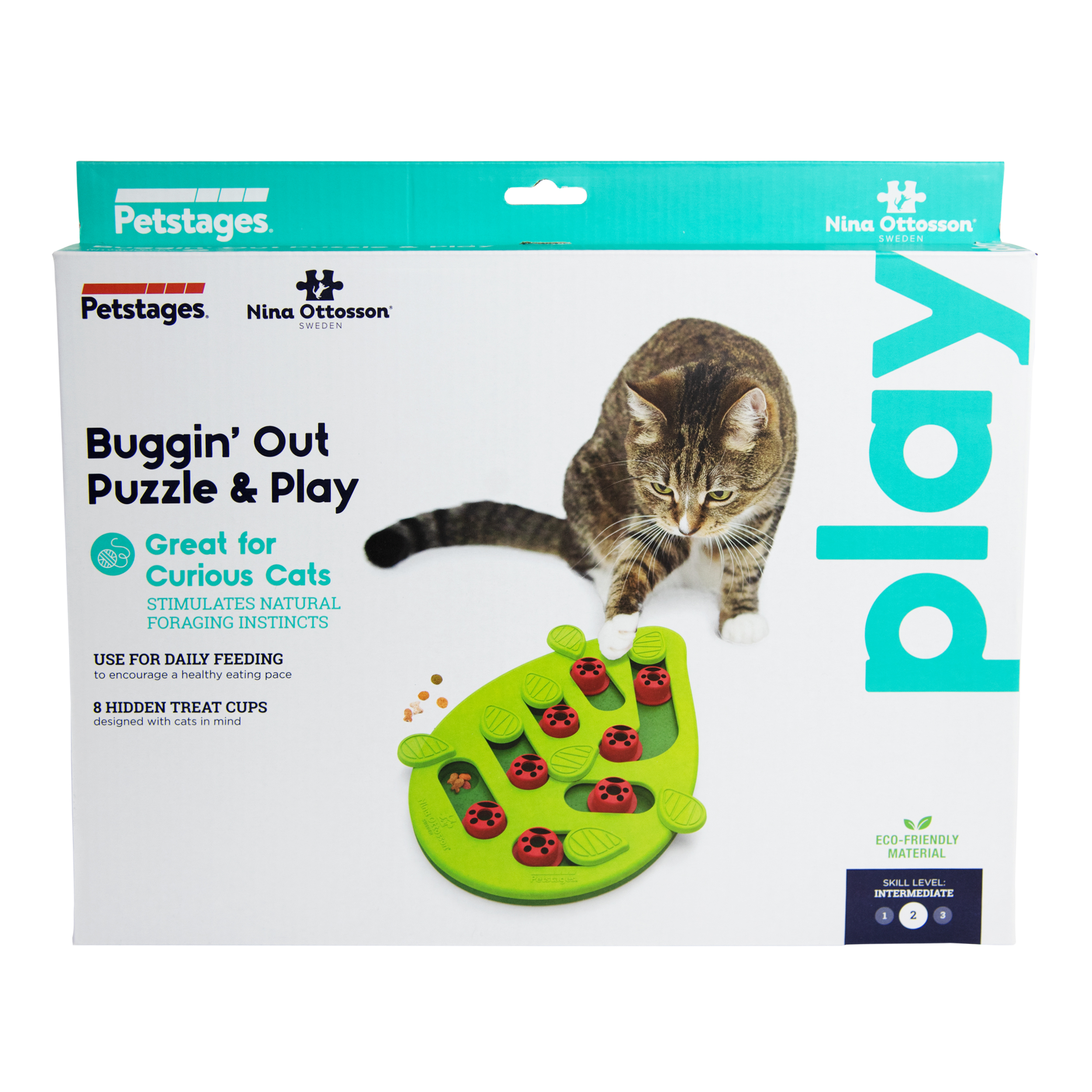 NO-PS 69479M Buggin’ Out Puzzle & Play by Nina Ottosson - Afbeelding 3