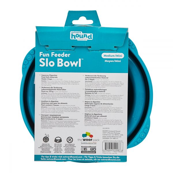 OH51006 Fun Feeder mini teal (prijs per stuk) - Afbeelding 5