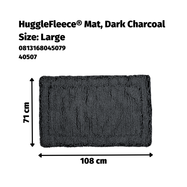 HH40507 HuggleFleece mat L Grijs - Afbeelding 4