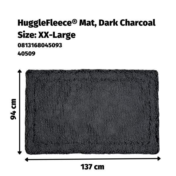 HH40509 HuggleFleece Mat XXL Grijs - Afbeelding 6