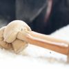 HHN30904 Leather Knotted Bone, Large, HuggleHide Naturals - Afbeelding 6