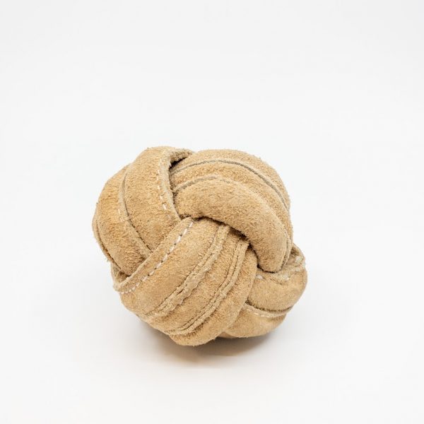 HHN10306 Leather Ball Small, HuggleHide Naturals - Afbeelding 2
