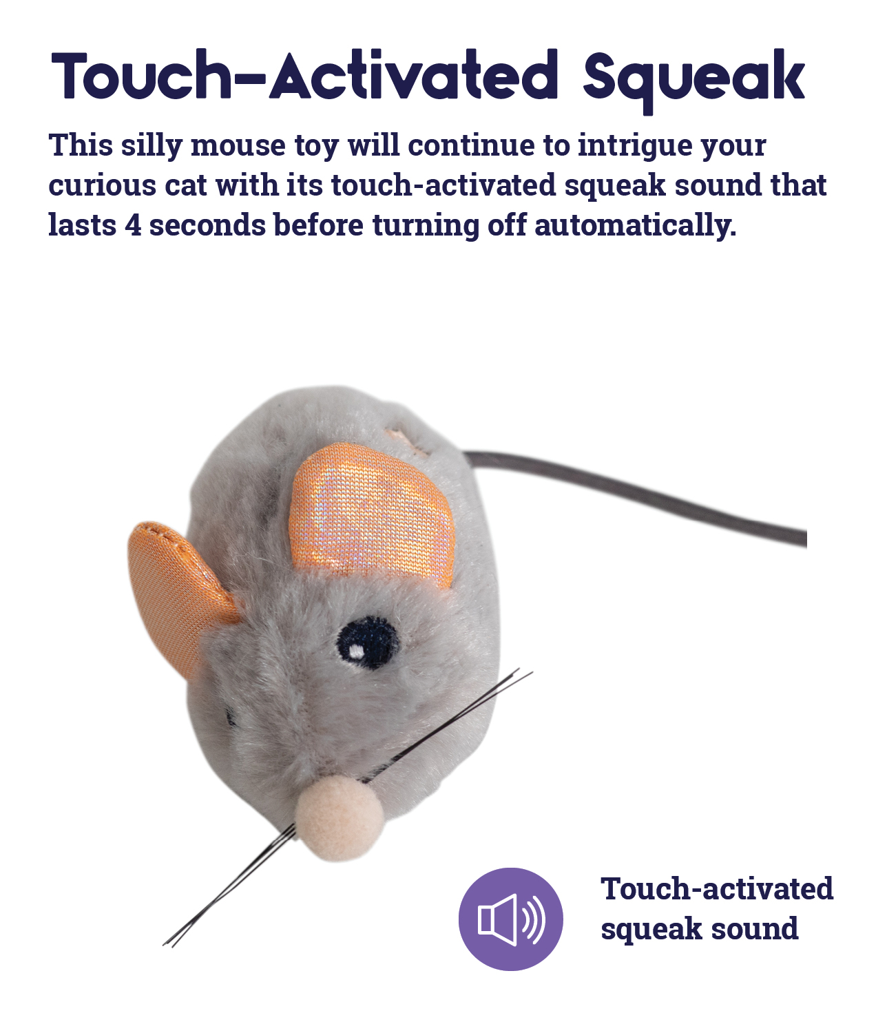 70377 - Squeak Squeak Mouse - Afbeelding 3