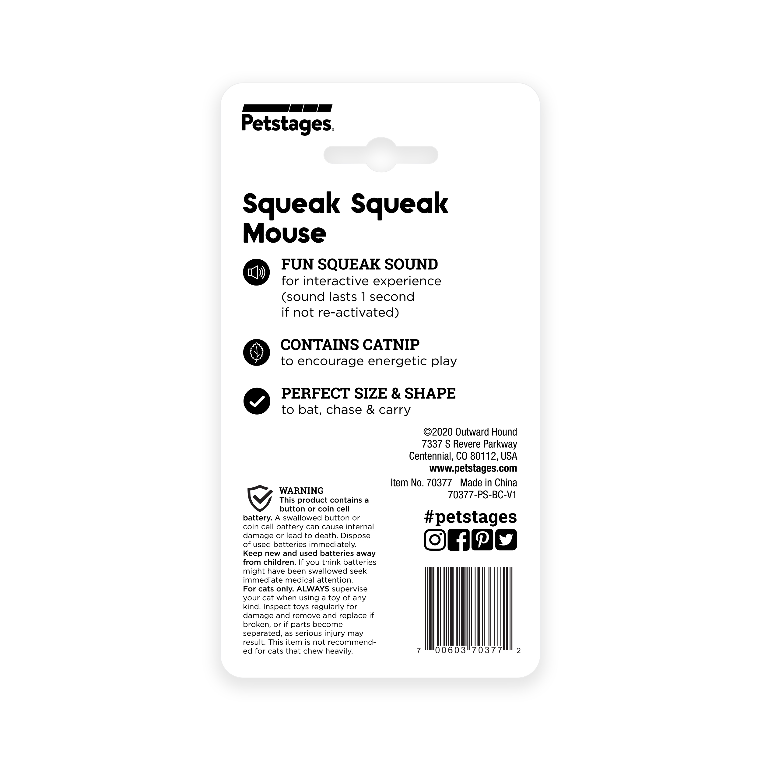 70377 - Squeak Squeak Mouse - Afbeelding 7