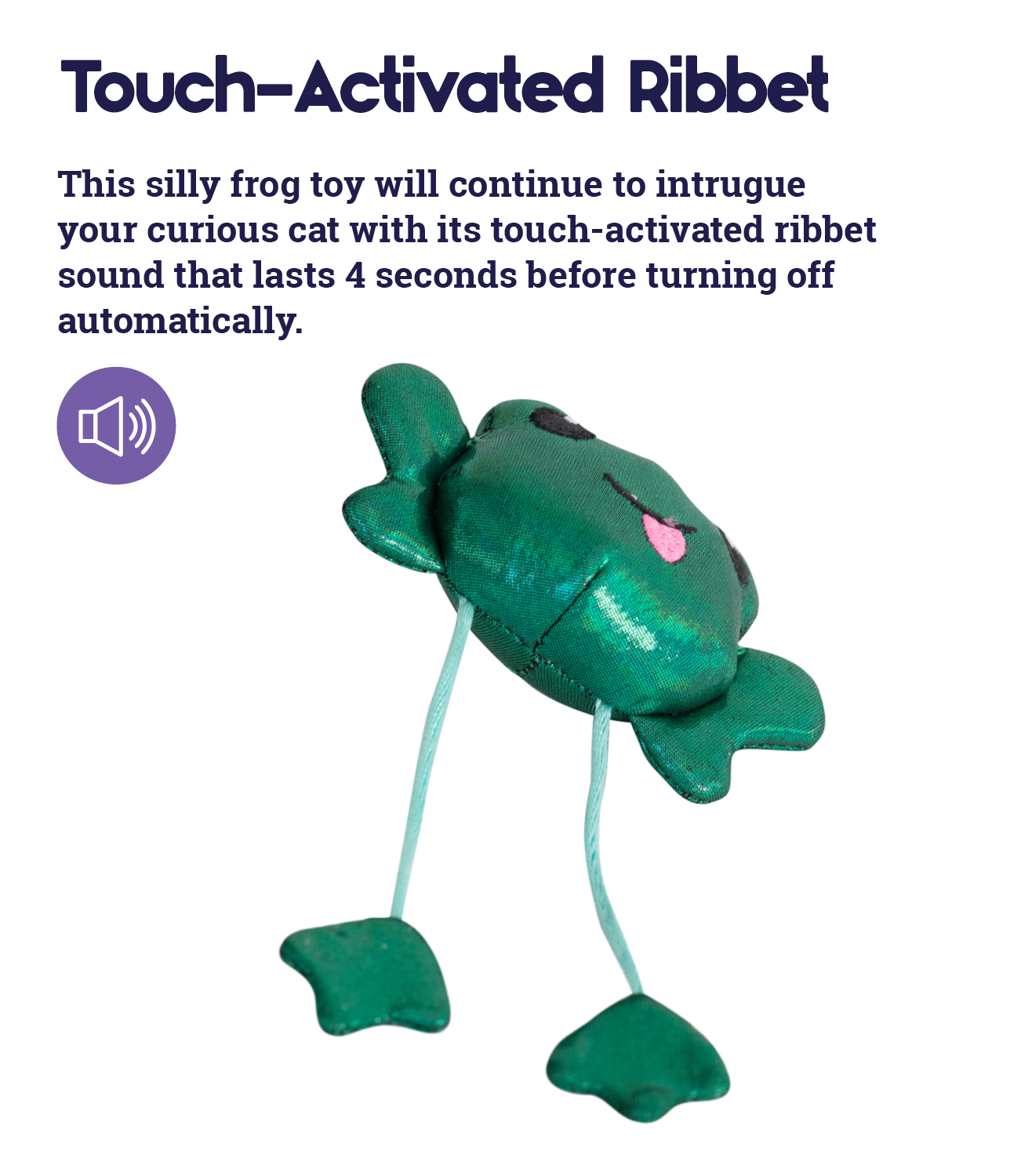 70378 - Toss N Dangle Frog Grn - Afbeelding 5