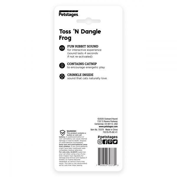 70378 - Toss N Dangle Frog Grn - Afbeelding 7