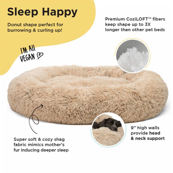 Donut 4597 Taupe – diam 114,3 cm - Afbeelding 3
