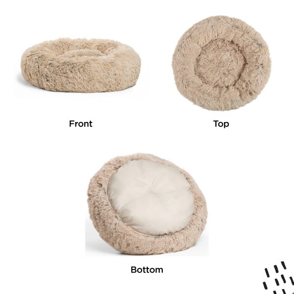 Donut 4598 Taupe – diam 58,4 cm - Afbeelding 4
