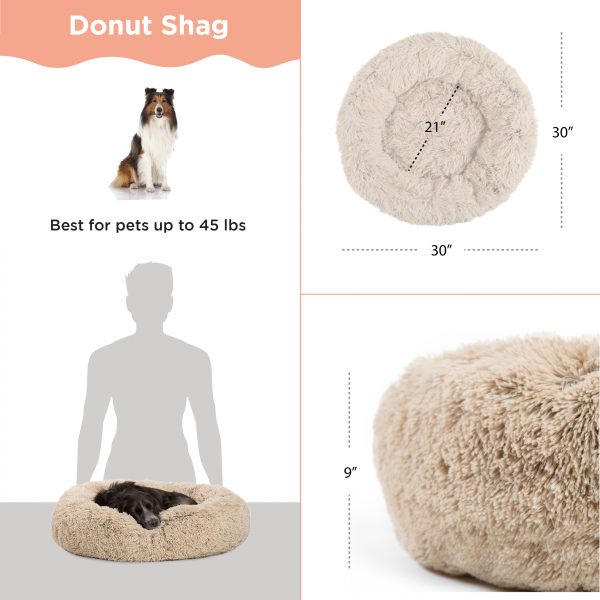 Donut 4763 Taupe – diam 76,2cm - Afbeelding 3