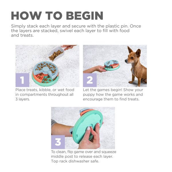 NO-OWH 70886M Puppy Lickin' Layers – by Nina Ottosson - Afbeelding 6
