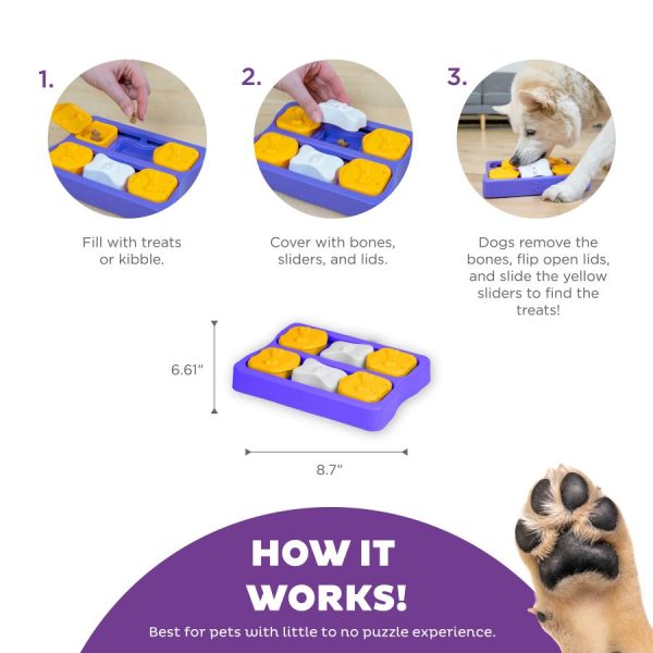 NO-OH 71419M Dog Brick Small by Nina Ottosson - Afbeelding 3