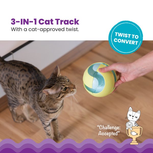 71430M Twist-A-Ball  Track– van Catstages (Prijs per omverpakking 3 stuks) - Afbeelding 2