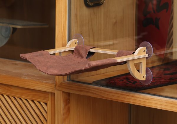 JC82033 JoyCat Raambed Hangmat bruin - Afbeelding 3